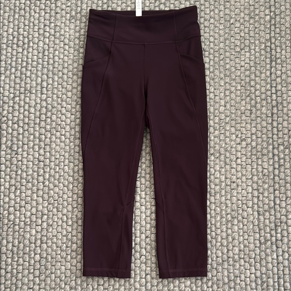 Lululemon Align Pockets Dark Purple High-Waisted Leggings